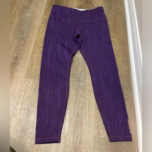 Purple Brooks Leggings Size Medium. Rock n Roll Marathon Merch